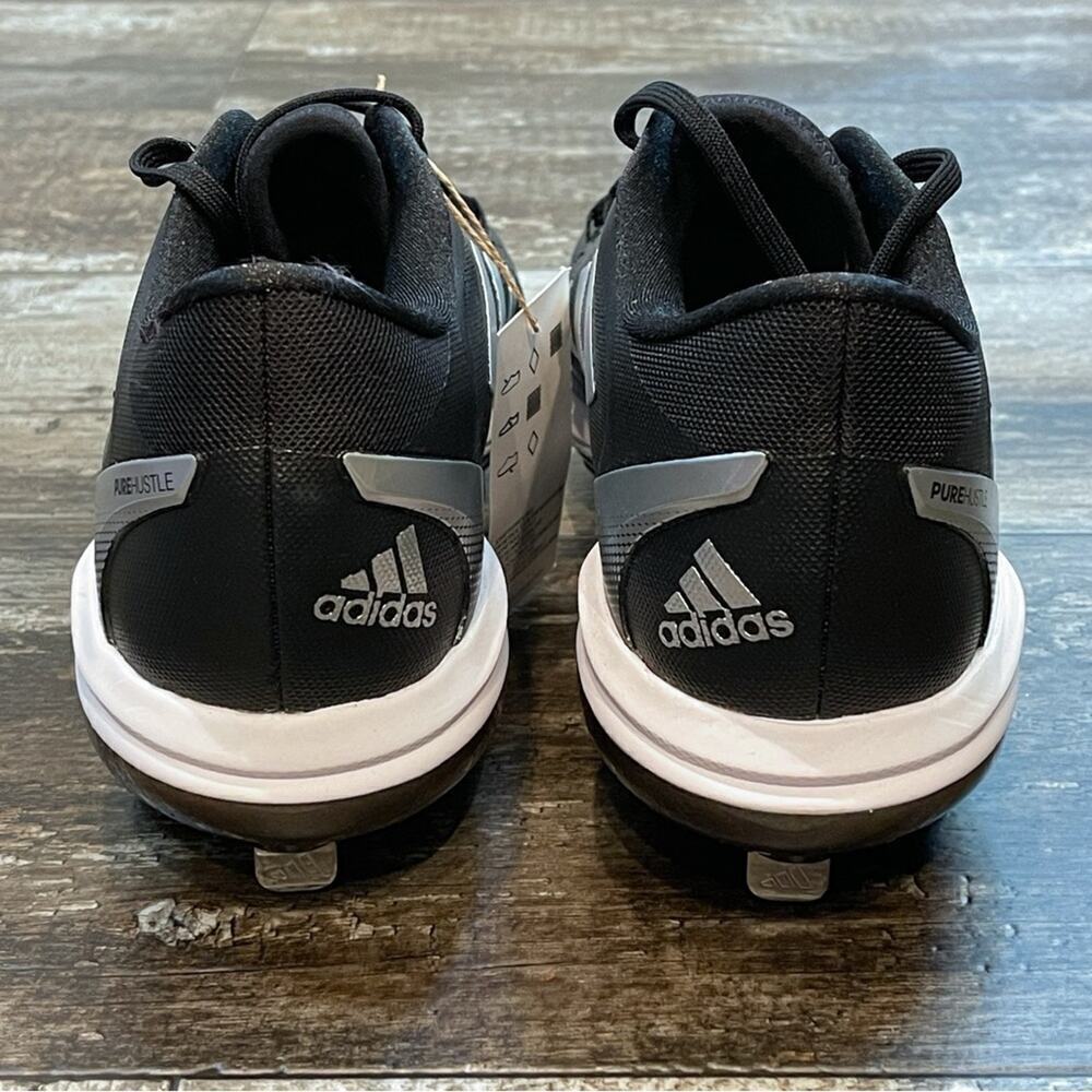 Adidas PureHustle 2 Softball Metal Cleats Womens Size 9.5 H00984 NWT - Picture 9 of 13